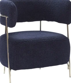 Møbler<Hübsch Teddy Lounge Chair Blue