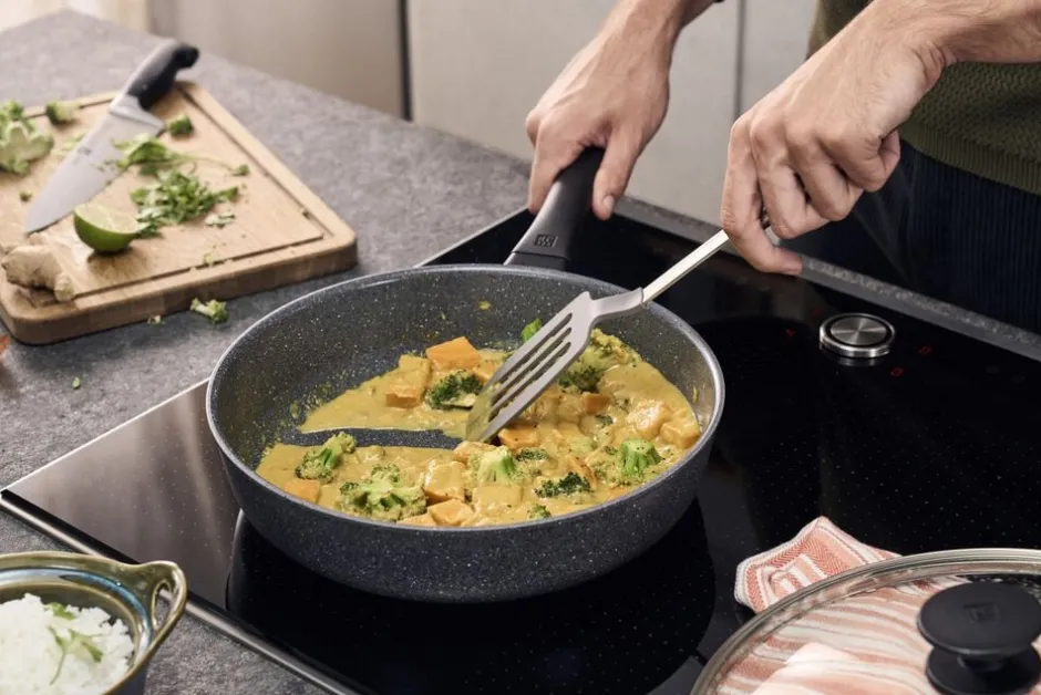Gryder & Pander<Zwilling Terreno Plus Ceramic Sautepande, 28 cm, Aluminium, Titanium