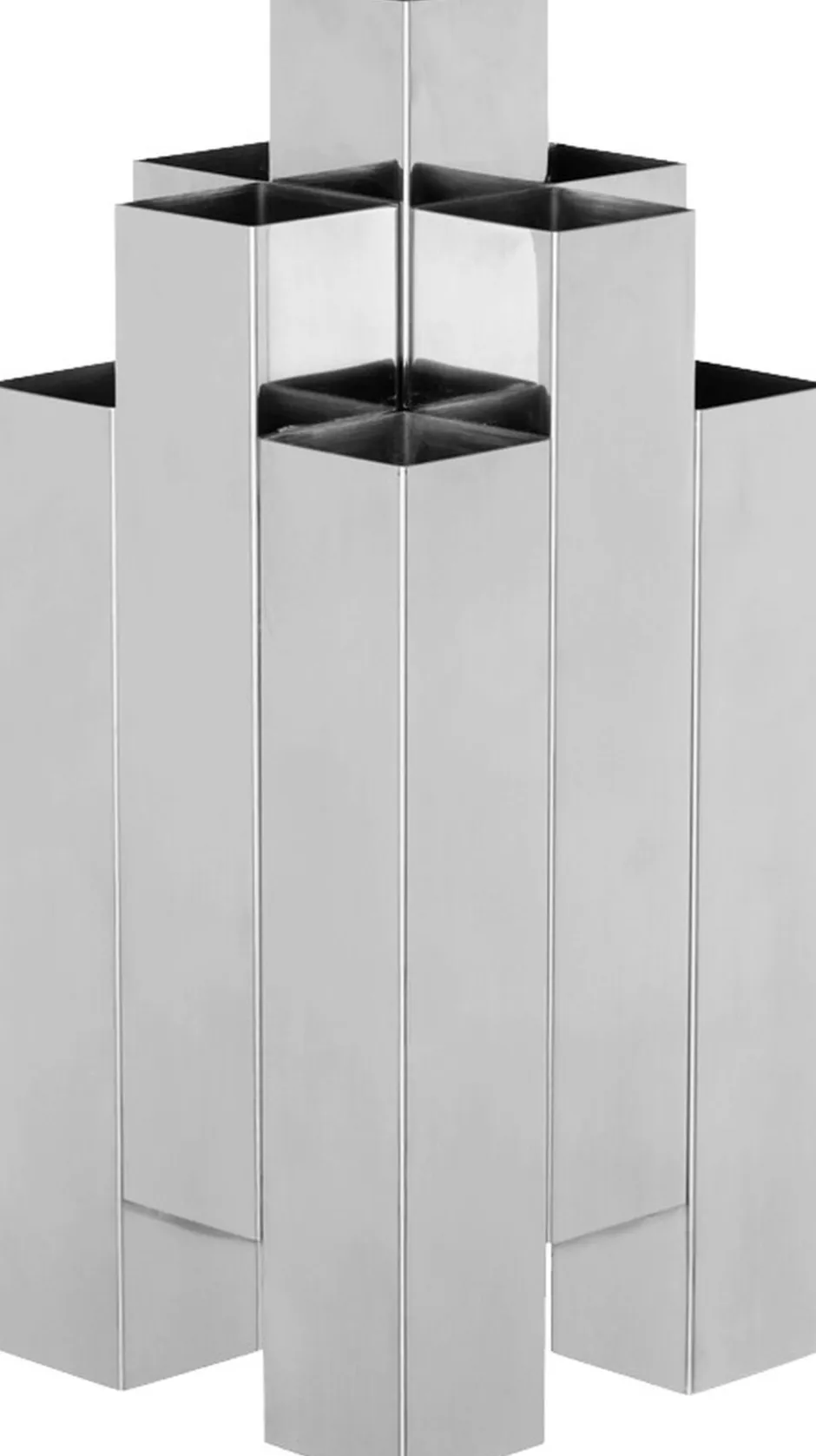 Vaser & Urtepotteskjulere<Ferm Living Tessera Vase - 3x3 - Mirror Polished