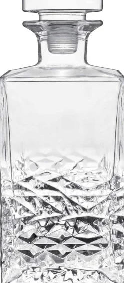 Karafler & Kander<Luigi Bormioli Textures karaffel klar 75 cl L8,5cm B8,5cm H20,7cm