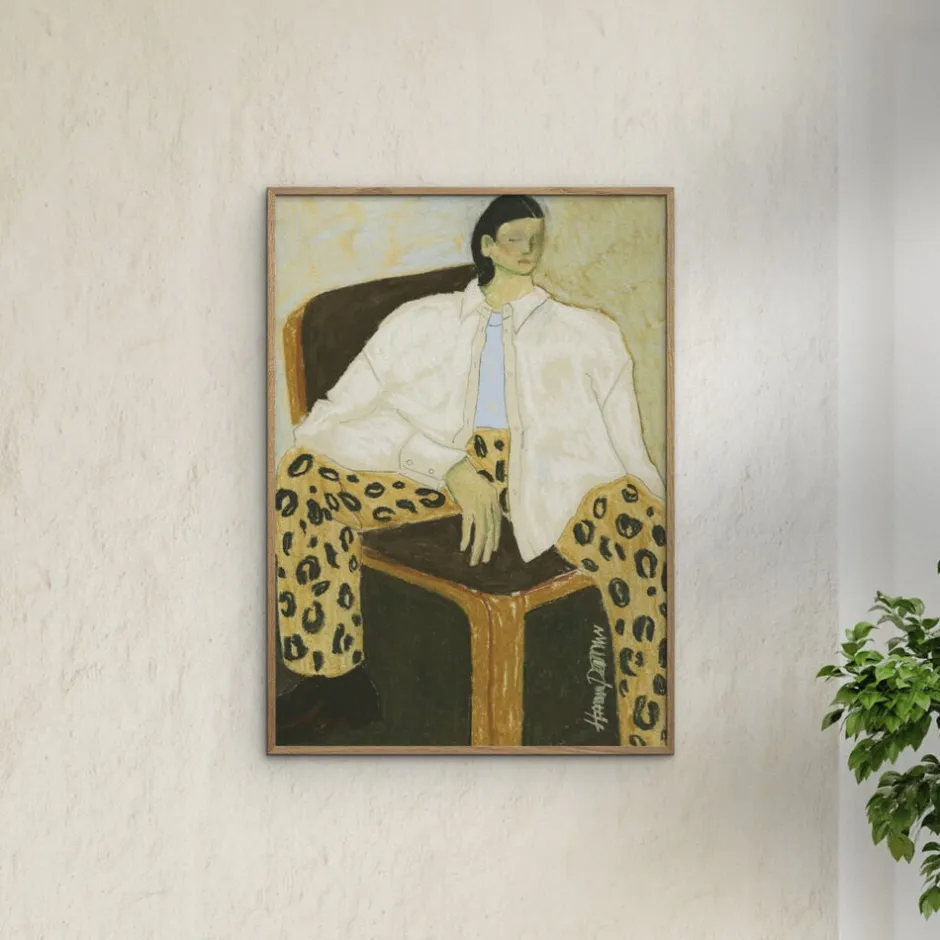 Plakater & Rammer<Poster & Frame The Poster Club x Hanna Peterson - Fashion Diva 02 Flerfarvet