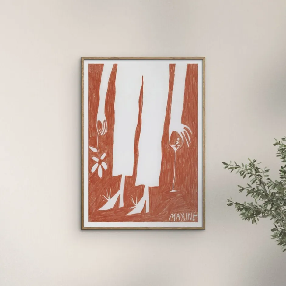 Plakater & Rammer<Poster & Frame The Poster Club x Maxine McCrann - Sunday at Five