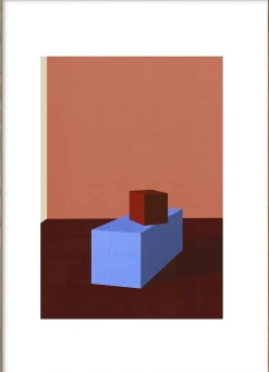 Plakater & Rammer<Poster & Frame The Poster Club x Teklan - Cubes Flerfarvet