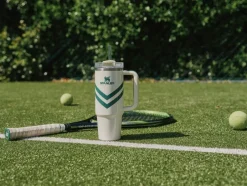 Kaffe & Te<Stanley The Quencher H2. O FlowState Tumbler 1. 18L / 40oz COURTSIDE C