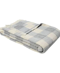 Sengetæpper<Magasin du Nord Collection Throw 130x200cm blue check