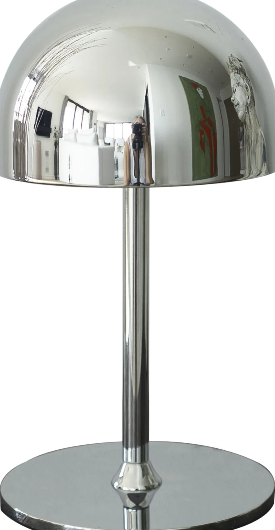 Trådløse Lamper|Bordlamper<Sirius Tim Genopladelig H22cm, Krom