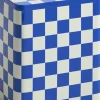 Opbevaring<Hay Tin Container-Large-Blue and off-wh