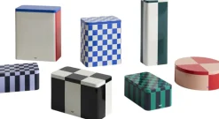 Opbevaring<Hay Tin Container-Small-Green and dark