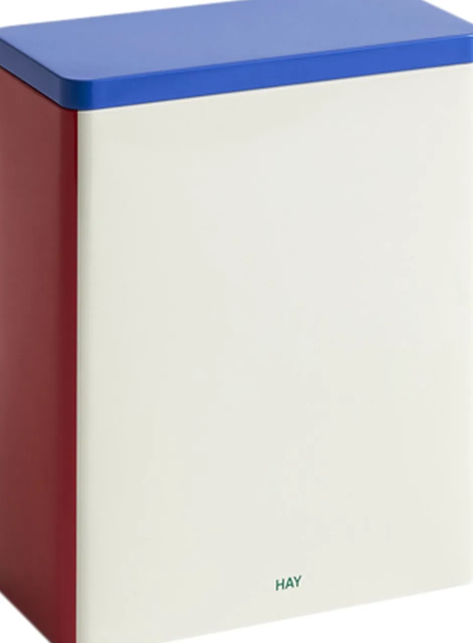 Opbevaring<Hay Tin Container-X-Large-Off-white, bl