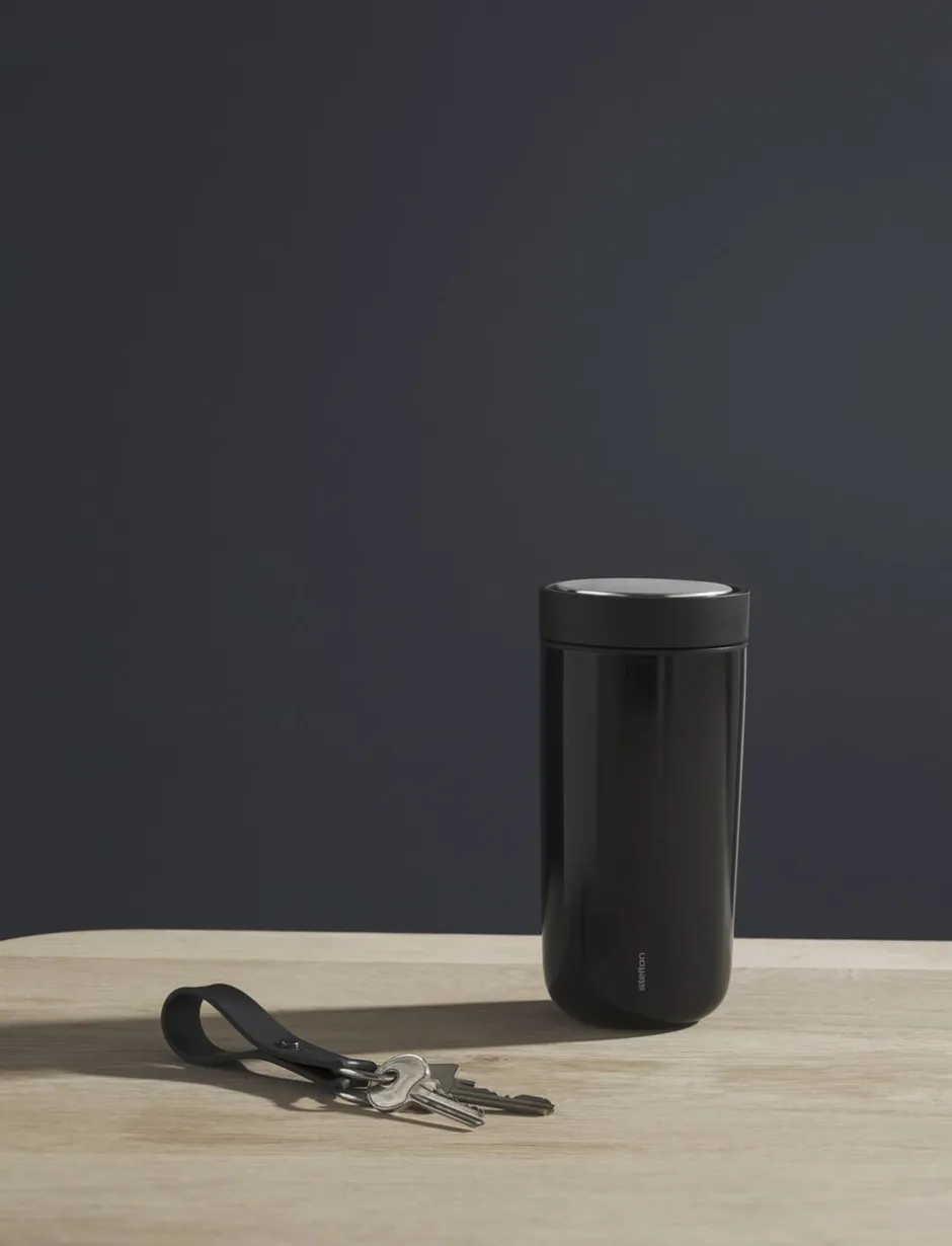 Kaffe & Te<Stelton To Go Click termokop 0,4 l, black