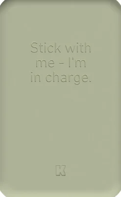 Elektronik<Kreafunk toCHARGE QI - Dusty Olive