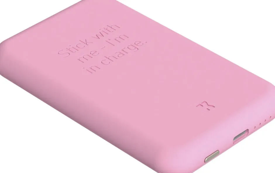 Elektronik<Kreafunk toCHARGE QI - Fresh Pink