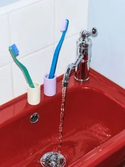 Badeværelsestilbehør<Hay Toothbrush Holder-Light yellow