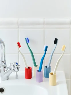 Badeværelsestilbehør<Hay Toothbrush Holder-Light yellow