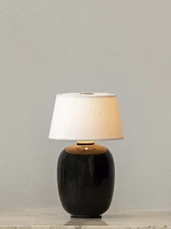 Trådløse Lamper<Audo Copenhagen Torso Table Lamp Portable Black