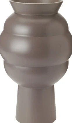 Vaser & Urtepotteskjulere<Knabstrup Keramik Tortus Archie vase No4 H 37 cm dark grey