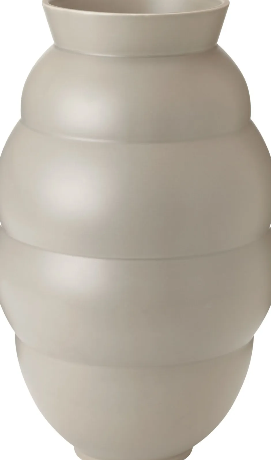 Vaser & Urtepotteskjulere<Knabstrup Keramik Tortus Archie vase No5 H 41. 5 cm light grey
