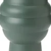 Vaser & Urtepotteskjulere<Knabstrup Keramik Tortus Archie vase No2 H 23. 5 cm dark green