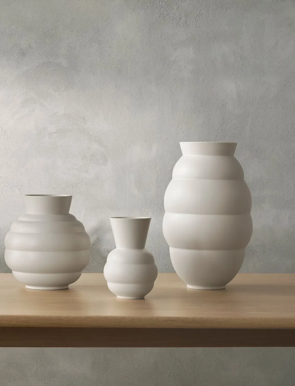 Vaser & Urtepotteskjulere<Knabstrup Keramik Tortus Archie vase No5 white