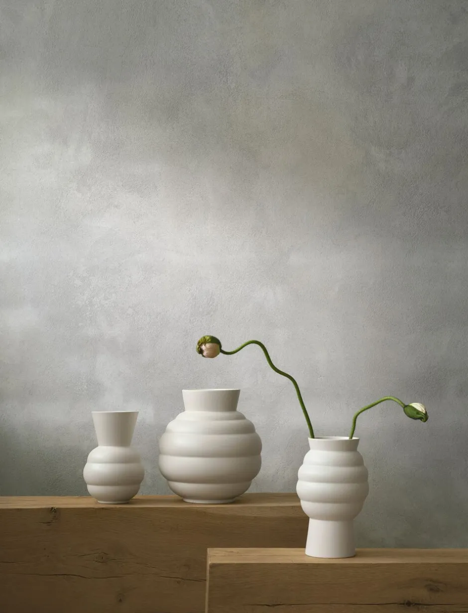 Vaser & Urtepotteskjulere<Knabstrup Keramik Tortus Archie vase No3 white