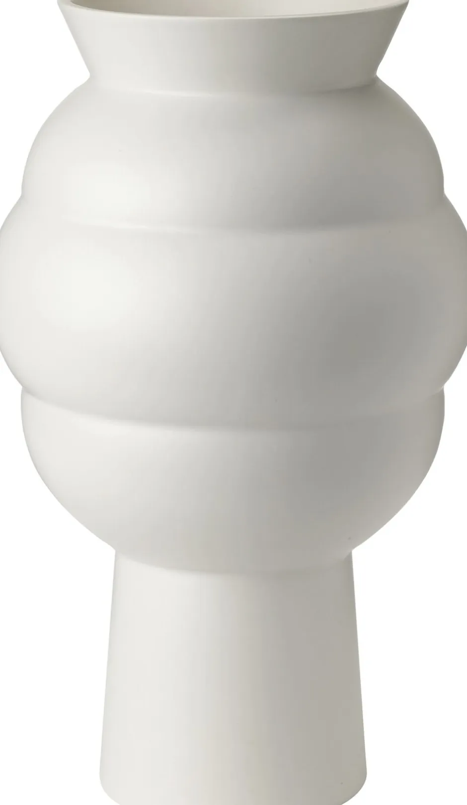 Vaser & Urtepotteskjulere<Knabstrup Keramik Tortus Archie vase No4 white