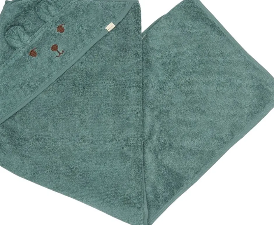 Håndklæder<Fabelab Towel - Bear Goblin blue