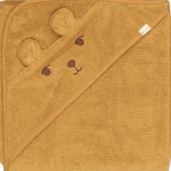 Håndklæder<Fabelab Towel - Bear Wood thrush
