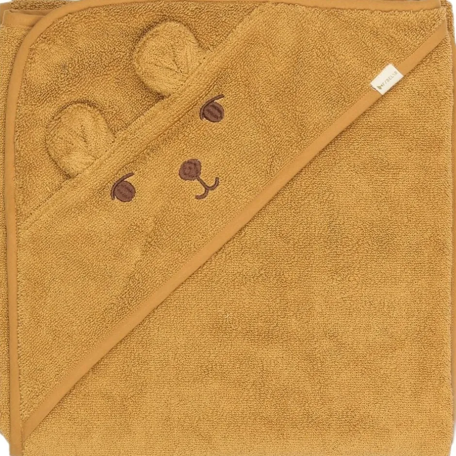 Håndklæder<Fabelab Towel - Bear Wood thrush
