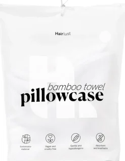 Sengetøj & Lagner<Hairlust Towel Pillowcase, White 60x63/70cm