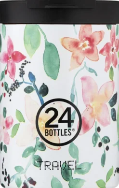 Opbevaring<24Bottles Travel Tumbler 350 ml - Stone Finish - Little Buds
