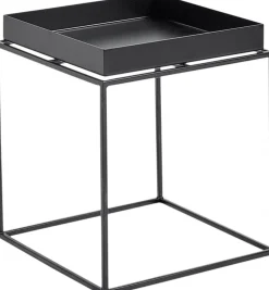 Møbler<Hay Tray Table-Small L30 x W30 x H34-Bl Black