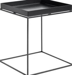 Møbler<Hay Tray Table-Small L30 x W30 x H34-Bl Black