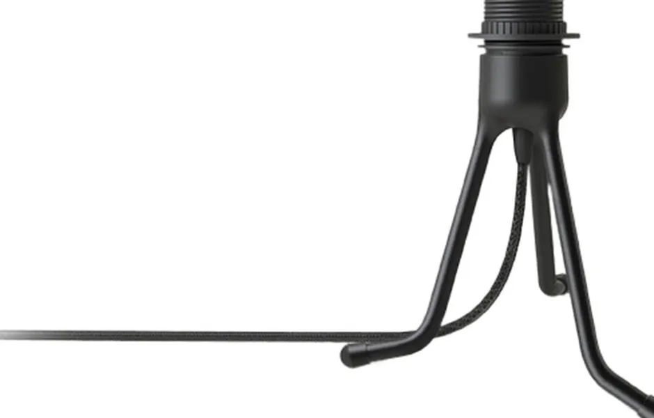 Bordlamper<UMAGE Tripod Base matt black H 18,6 cm