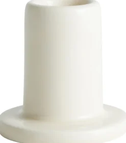 Lys & Lysestager<Hay Tube Candleholder-Small-Off-white