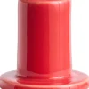 Lys & Lysestager<Hay Tube Candleholder-Small-Red