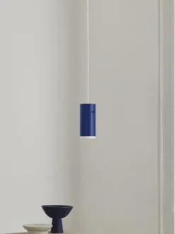 Pendler<Moebe Tube Pendant, Deep Blue, Small