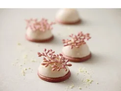 Bageartikler<Blomsterberg Tuileform Gren Latte Silikone