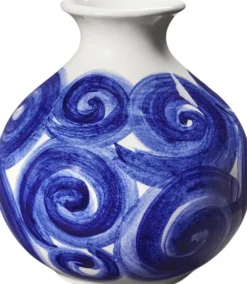 Vaser & Urtepotteskjulere<Kähler Tulle Vase H10. 5 cm blå