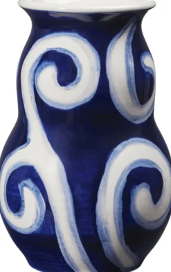 Vaser & Urtepotteskjulere<Kähler Tulle Vase H13 cm blå