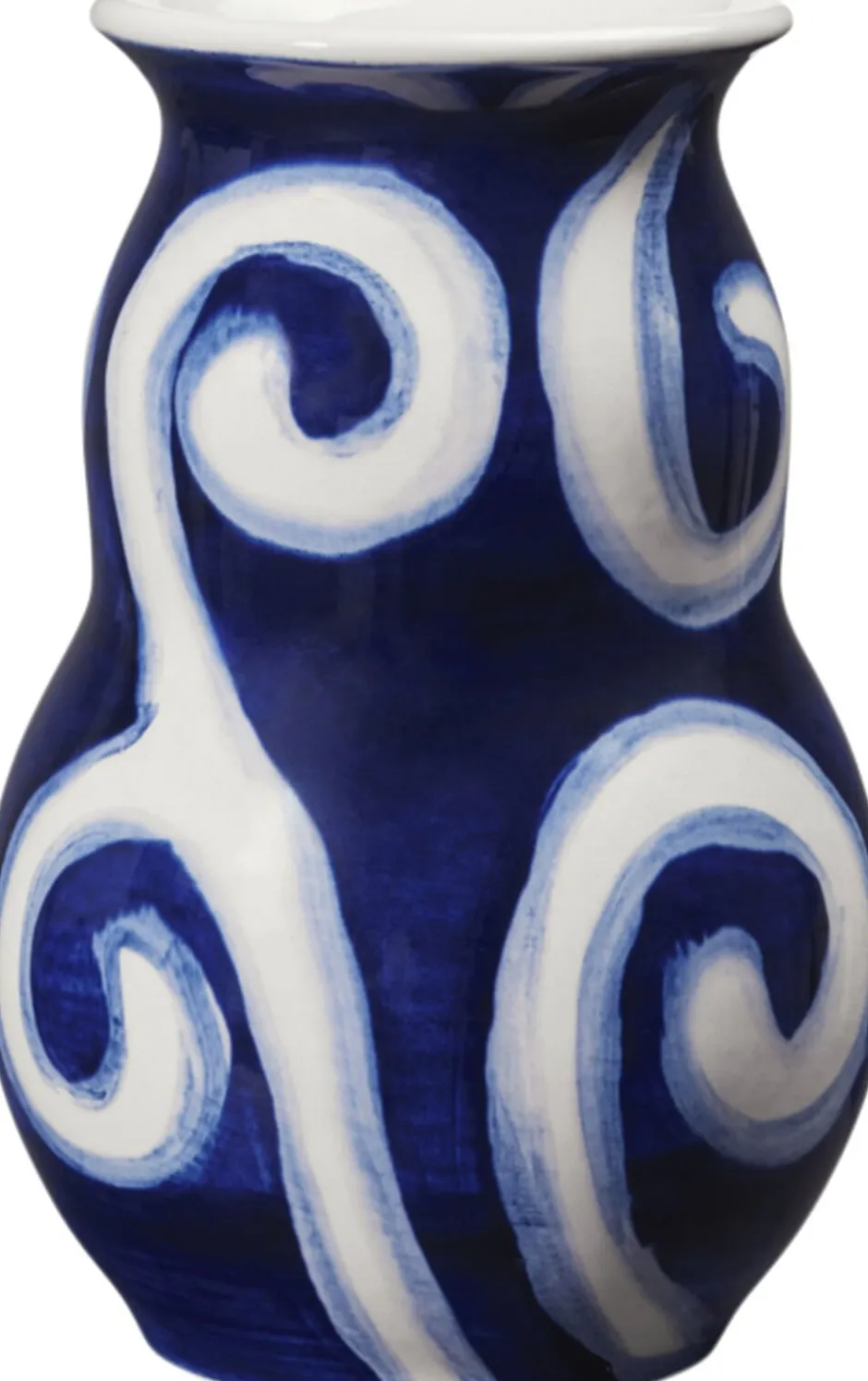 Vaser & Urtepotteskjulere<Kähler Tulle Vase H13 cm blå