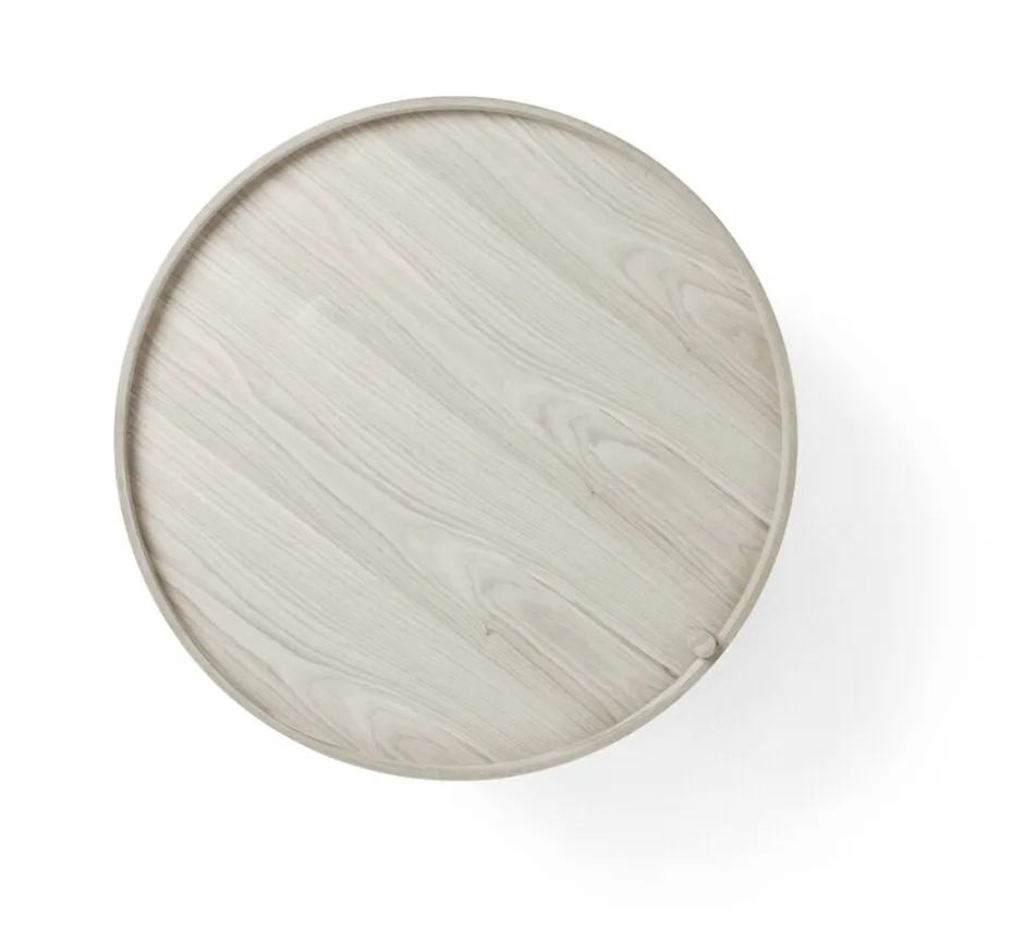 Møbler<Audo Copenhagen Turning Table, White Oak ø65 cm, Bl
