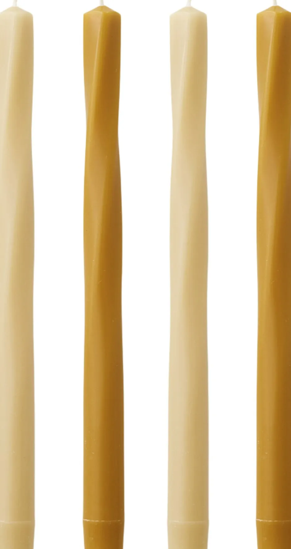 Lys & Lysestager<Audo Copenhagen Twist Tapered Candle, H30, Warm, Se