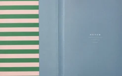 Kontorartikler<Notem UMA Notebook, Flat-Lay - Medium, Green & Rose
