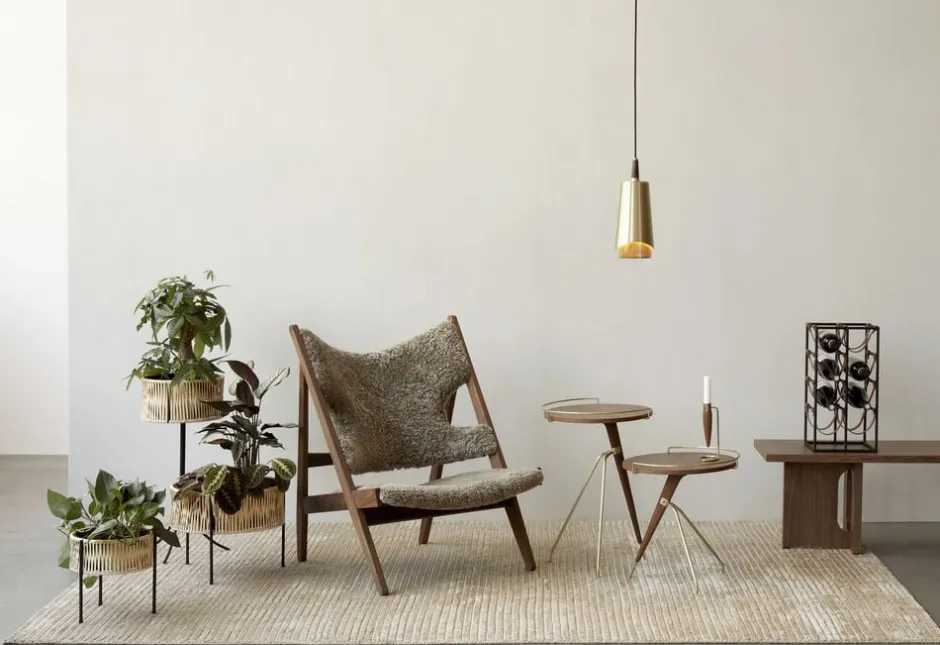 Pendler<Audo Copenhagen Umanoff, Pendant, Brass, Walnut