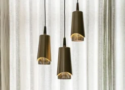 Pendler<Audo Copenhagen Umanoff, Pendant, Brass, Walnut