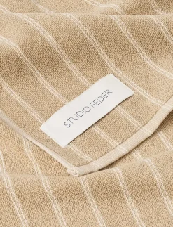 Håndklæder<Studio Feder Una Håndklæde Sand beige rain