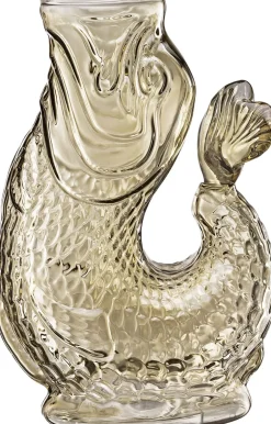 Karafler & Kander<CILIO Vandkaraffel fisk, beige, glas, NEMO