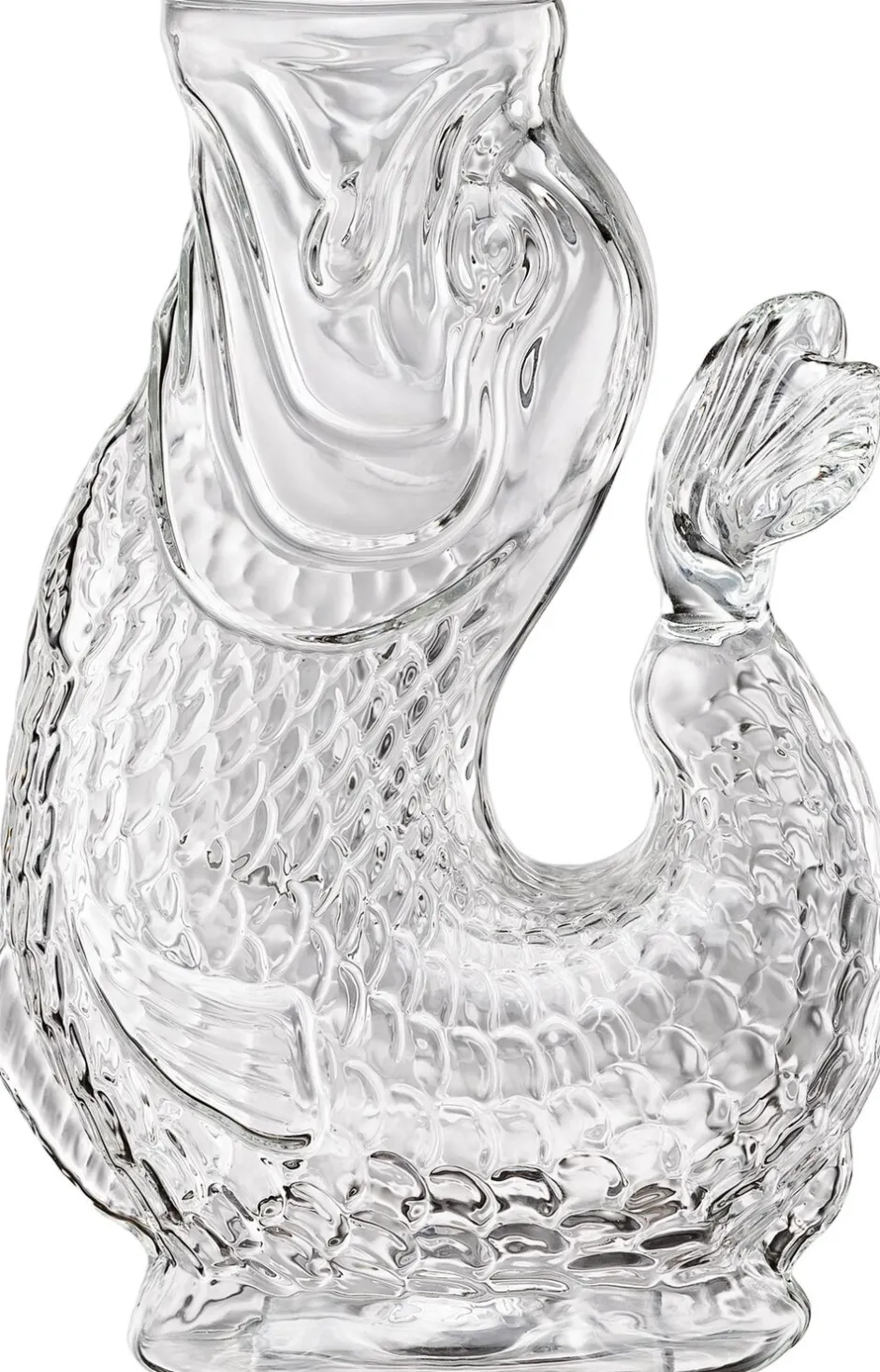 Køkkenartikler<CILIO Vandkaraffel fisk, klar, glas, NEMO