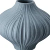 Vaser & Urtepotteskjulere<Rosenthal Vase 8cm, Pacific, Plissee