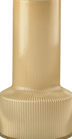 Vaser & Urtepotteskjulere<Villa Collection Vase Hvils D19 x 34 cm Honey Glas